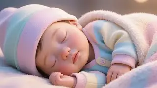Sleep within 5 minutes🌛 Sweet Baby Melody (10h) 🎵 Soft & Gentle Night Comfort - Baby Music