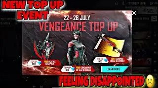 NEW TOP UP EVENT | VENGEANCE TOP UP EVENT | DEATH BACKPACK | M1014 RAMPAGE BLUEPRINT | FREE FIRE