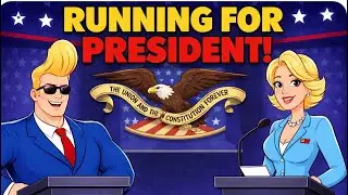 Johnny Bravo Ran For American President (funny parody)