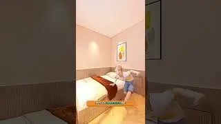 Kleines Schlafzimmer neu gedacht &ndash; Ohne Tatami, zehnmal besser! #shorts