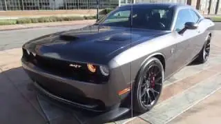 2016 Granite Crystal Metallic Dodge Hellcat Challenger Walkaround
