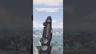Trying to jump the ocean with the Ruiner 2000 in GTA #gtaonline #gta #gta5 #gta5online #gtavonline