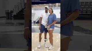 Почему главная королева WNBA Аджа Уилсон влюбилась в бедного парня? #шорты #АджаУилсон #БэмАдебайо