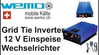 Einspeiseinverter 50 bis 200 Watt Microinverter mit Limiter Grid Tie Inverter Wechselrichter