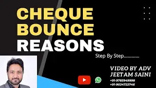 Cheque Bounce Reasons