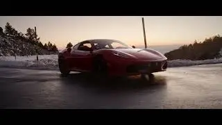 Ferrari F430 in Mont Ventoux Mountain...