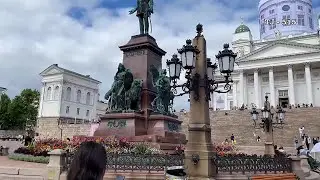 HELSINGI Столица Финляндии 01 08 2024