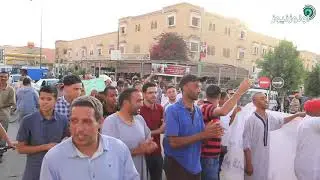 مسيرة احتجاجية بأولوزaoulouz انتفاضة الاولوزيين