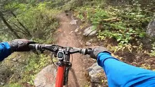 Grouse Mtn Trail, Riding Down Buffalo Wyoming