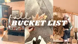 Fall Bucket List 2025 | Cozy Autumn Planning + Canva Tutorial