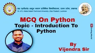 PYTHON-SESSION-1-MULTIPLE CHOICE QUESTION ON INTRODUCTION TO PYTHON WITH ANSWER AND EXPLANATION