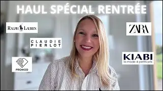 HAUL SP&Eacute;CIAL RENTR&Eacute;E: ZARA, CLAUDIE PIERLOT, RALPH LAUREN, KIABI, PROMOD, MONOPRIX, PRIMARK...🛍️
