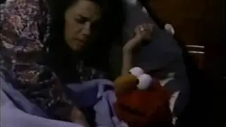 Sesame Street - Big Bird, Elmo and Snuffy want to sleep with Maria and Luis