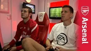 Wojciech Szczesny vs Jack Wilshere: FIFA12