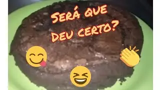 #culin&aacute;riabrownier# Testando massa pronta