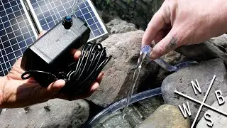 POPOSOAP 35W Solar Fountain Pump - Unboxing & Review