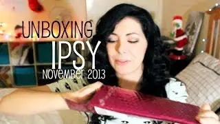 IPSY bag NOVEMBER 2013 - UNBOXING