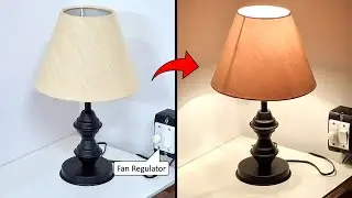 Tu casa Metal Table Lamp Off White Shade for Home D&eacute;cor Unboxing & Testing - Gyan Unboxer TV