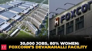 На мегазаводе Foxconn по производству iPhone в Бангалоре работают 30 000 человек, в основном женщ...