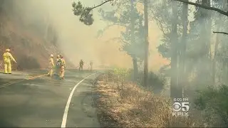 East Bay Hills Fire Leads To Some Voluntary Evacuations Of UC Berkeley Buildings