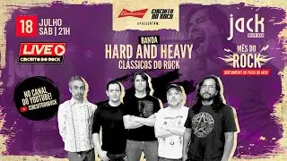 LIVE CIRCUITO DO ROCK | BANDA HARD AND HEAVY (CL&Aacute;SSICOS DO ROCK) | 18/07/2020