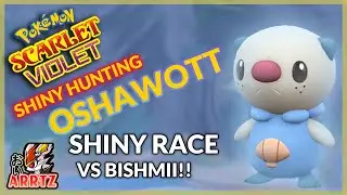Shiny Hunting Oshawott For Hisuian Samurott!! Shiny Race Vs Bishmii Masuda Method