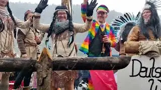 🪅 Eindrücke vom Karnevalsumzug in Bad Schandau / Elbsandsteingebirge 25.02.2023 🎉