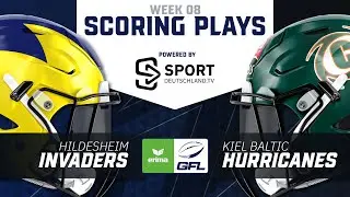 Hildesheim Invaders vs. Kiel Baltic Hurricanes | Highlights - ERIMA GFL, 8. Spieltag | SDTV Football