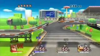 Super Smash Brothers Brawl - Co-op Event 4 - The DK Tag Calamity