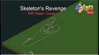 Skeleton's Revenge - RMC Raptor Coaster In Open RCT 2