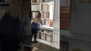 The Secret Door Inside Austria&rsquo;s Most Magical Library 📚✨ | Admont Abbey