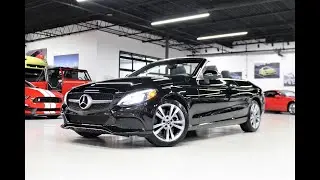 2018 Mercedes Benz C300 Convertible! 4MATIC AWD! $56K MSRP and 1 Owner!