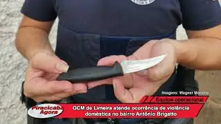 GCM de Limeira atende ocorr&ecirc;ncia de viol&ecirc;ncia dom&eacute;stica no bairro Ant&ocirc;nio Brigatto  07 02 25