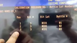 Vitros-350 CK Test Calibration II Bangla II