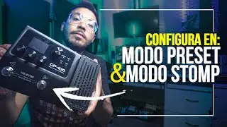 MODO Presets y Stomp en la Valeton GP100 Facil y Sencillo ► Sebas Mora