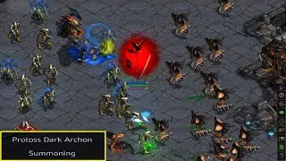 Starcraft DARK ARCHON  BONYTH vs HAWK PvZ SC Remastered Broodwar Tournament