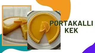 PORTAKAL SOSLU KEK | PORTAKALLI KEK | AZ ŞEKERLİ KEK