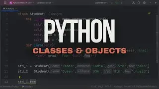 How to use Classes/Objects in Python