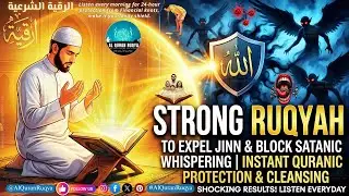 Strong Ruqyah to Expel Jinn & Block Satanic Whispering | Instant Quranic Protection & Cleansing
