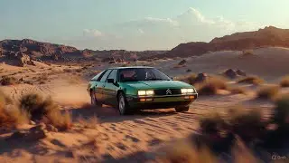Driving a Youngtimer Through the Desert | Hypnotic Middle Eastern Electronica