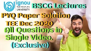 BBYCT-131 TEE Dec 2020 PYQ Topics |Biodiversity| TEE June 2023| Full lectures #ignou #ignou_lectures