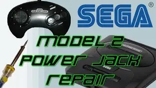 Sega Genesis Model 2 Loose Power Jack Repair - Retro GP