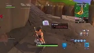 Accessible by using Rock Love spray Near a lavafall Fortbyte #92