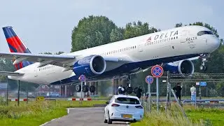 SUN, RAIN, GO-AROUND | 30 Mins of Planespotting at Amsterdam Airport Schiphol