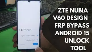 ZTE V60 Design FRP Bypass Android 15 | UnlockTool | zte blade v60 design frp bypass