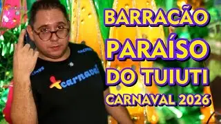 💛💙 Barracão do Paraíso do Tuiuti para o Carnaval 2026