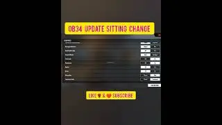 Free Fire OB34 Update Sitting Change || OB34 Map sitting Change || OB34 Recover Guest Account #ob34