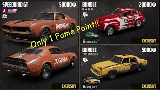 Wreckfest all Cars/Bundles for 1 Fame Point