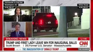 Scott Brown Gives Non-Answer On Trump Pardoning Insurrectionists Who Attacked Police 1/20/25