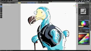 Live Drawing Characters in Blender (2026-01-16) #drawing #live #art